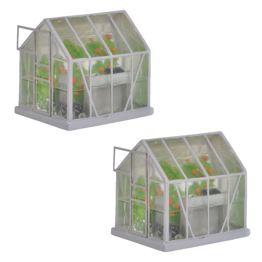 Bachmann 44-515 Greenhouse (x2), OO Gauge