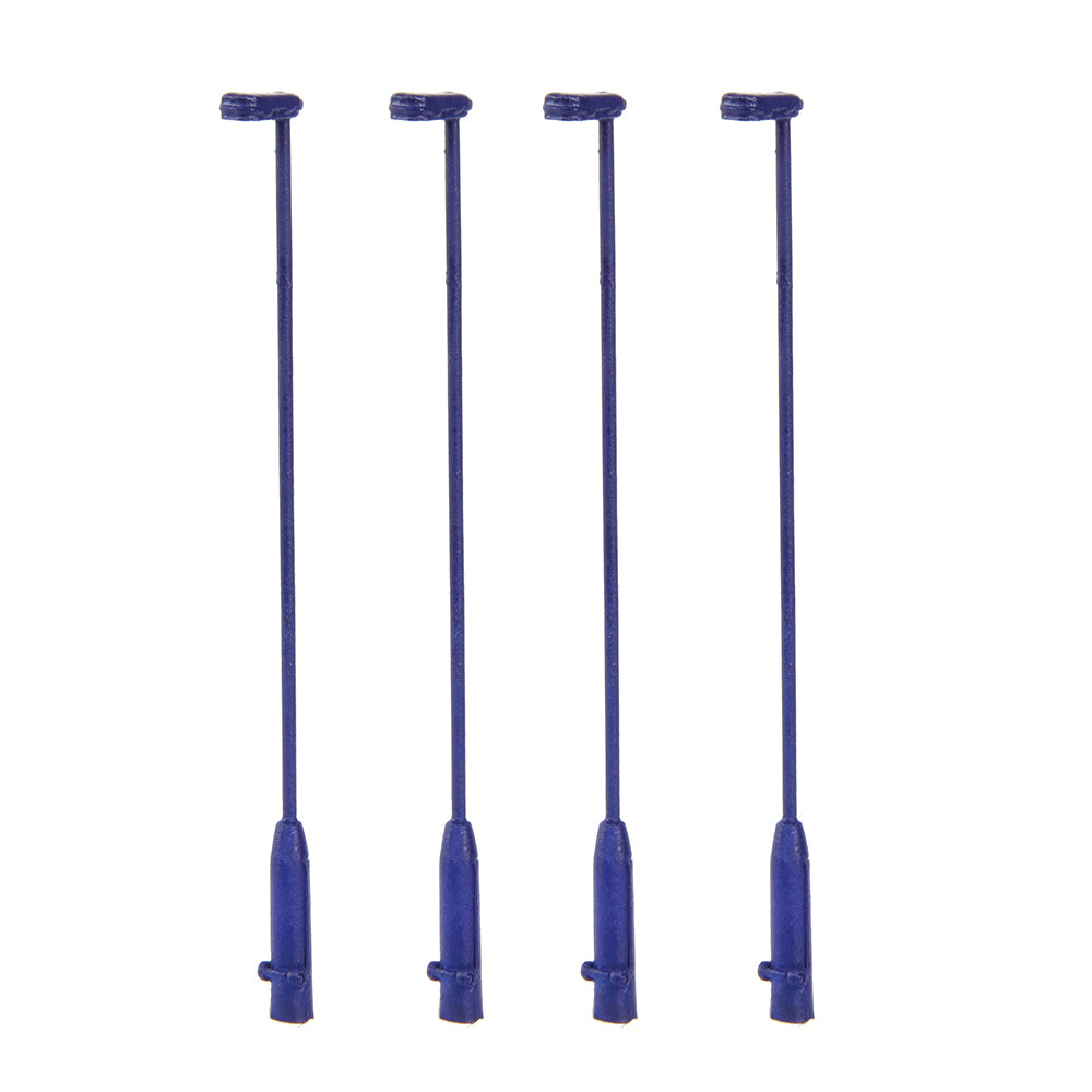 Bachmann 44-543 Metal Platform Lamps (x4) 8mm x 4mm x 82mm, OO Gauge