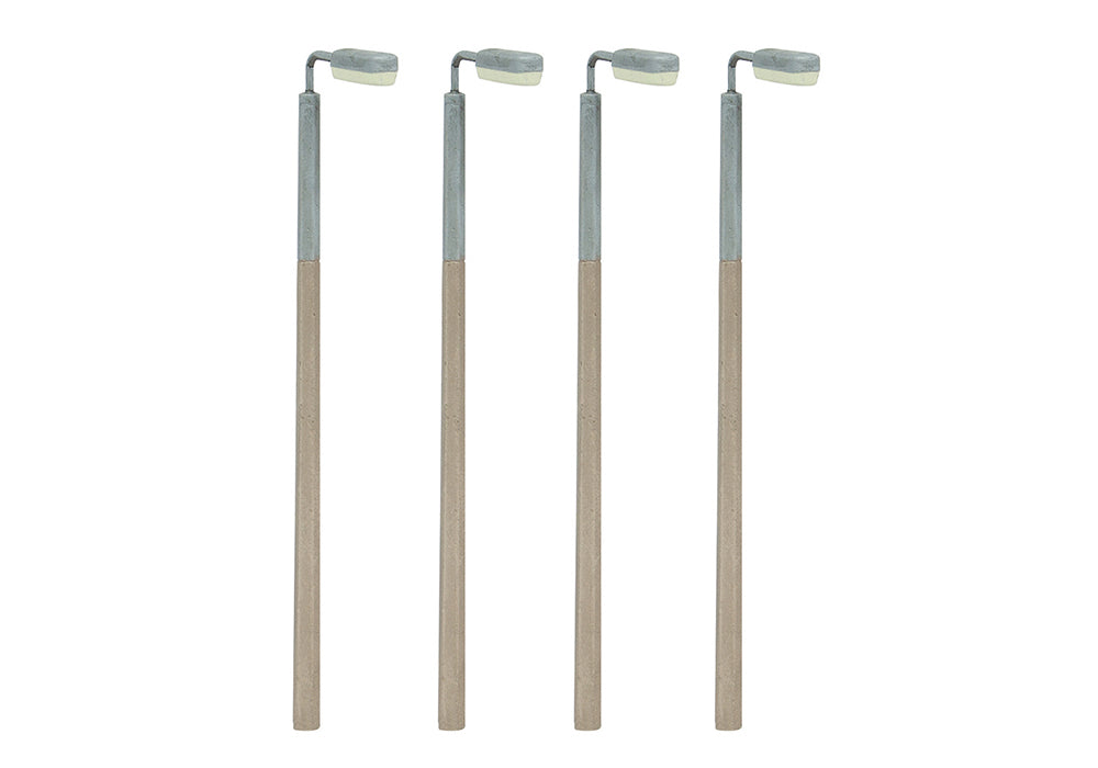 Scenecraft 44-592 Sleeved Street Lamp Posts (x4) OO Gauge *PRE ORDER £14.95*