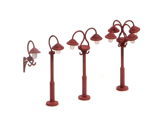Ratio 453 Swan Necked lamps (9 per pack)