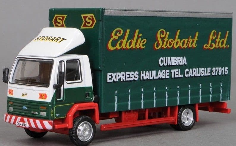 4649116 ATLAS Stobart Ford Cargo Curtainside Lorry Stobart