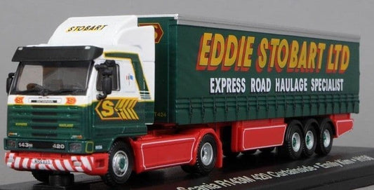 4649119 ATLAS Stobart Scania R143M 420 Curtainside Stobart *LAST FEW*