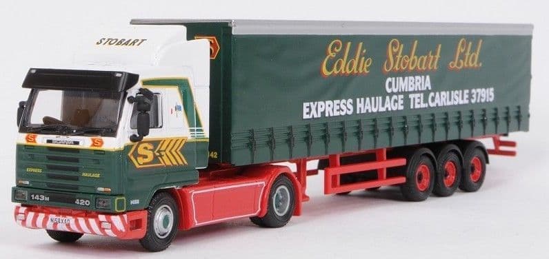 4649137 ATLAS Stobart Scania R143M Curtainside Stobart *LAST FEW*
