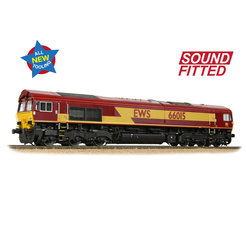 Bachmann 50-000SF Class 66/0 66015 EWS OO Gauge *PRE ORDER £288.96*