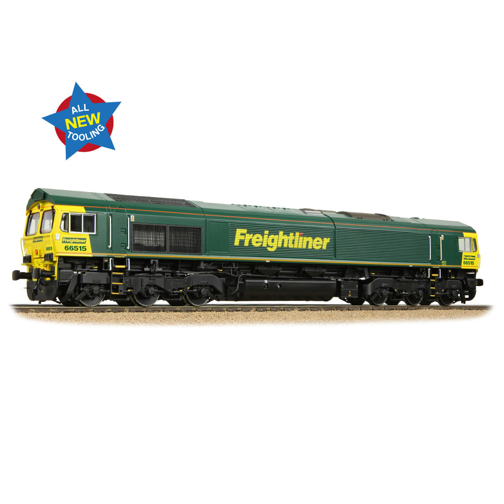 Bachmann 50-001 Class 66/5 66515 Freightliner Green OO Gauge *PRE ORDER £195.46*