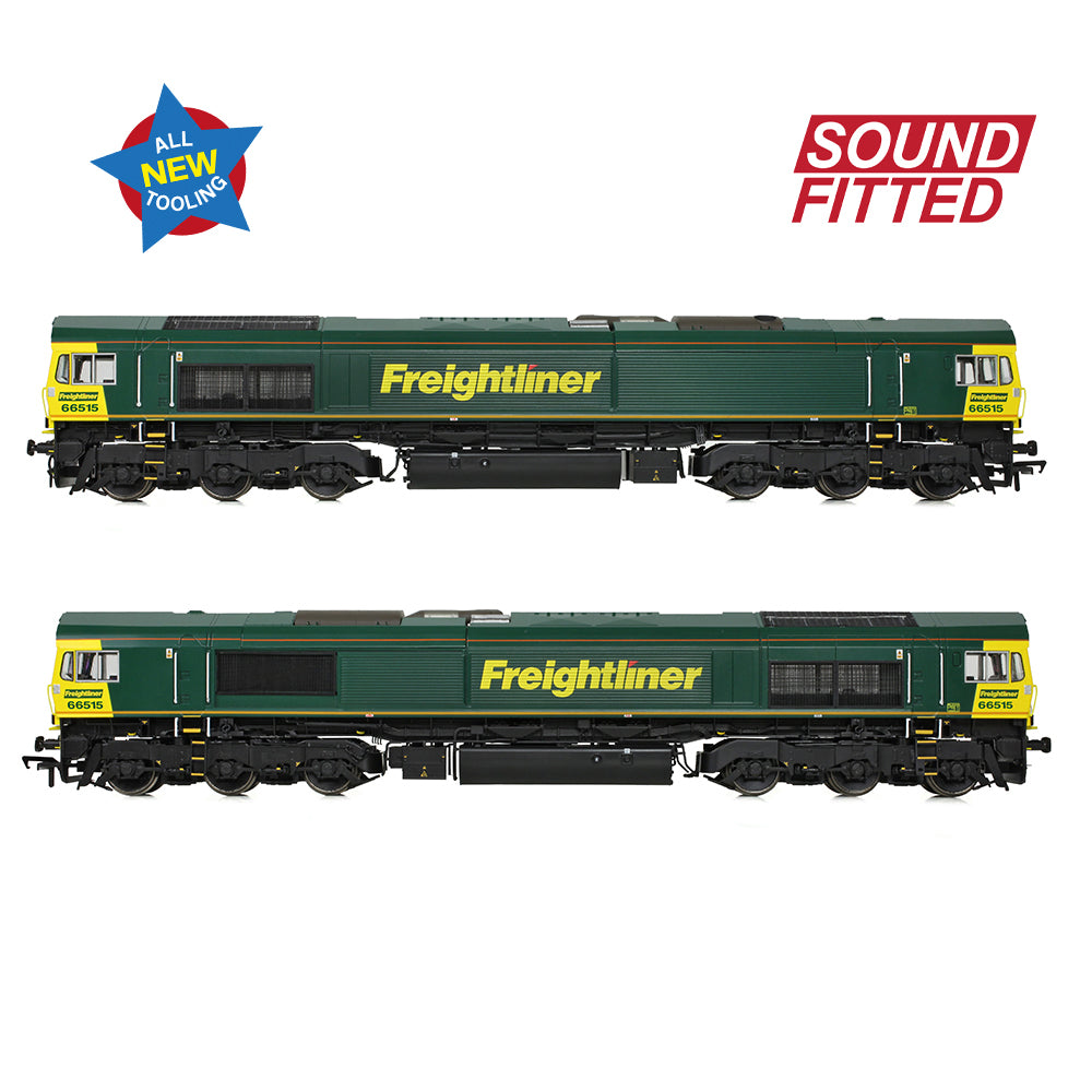 Bachmann 50-001SF Class 66/5 66515 Freightliner Green OO Gauge *PRE ORDER £288.96*