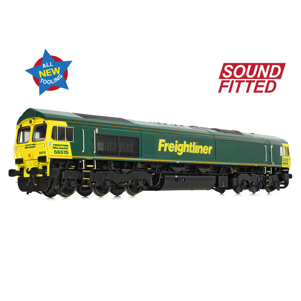 Bachmann 50-001SF Class 66/5 66515 Freightliner Green OO Gauge *PRE ORDER £288.96*