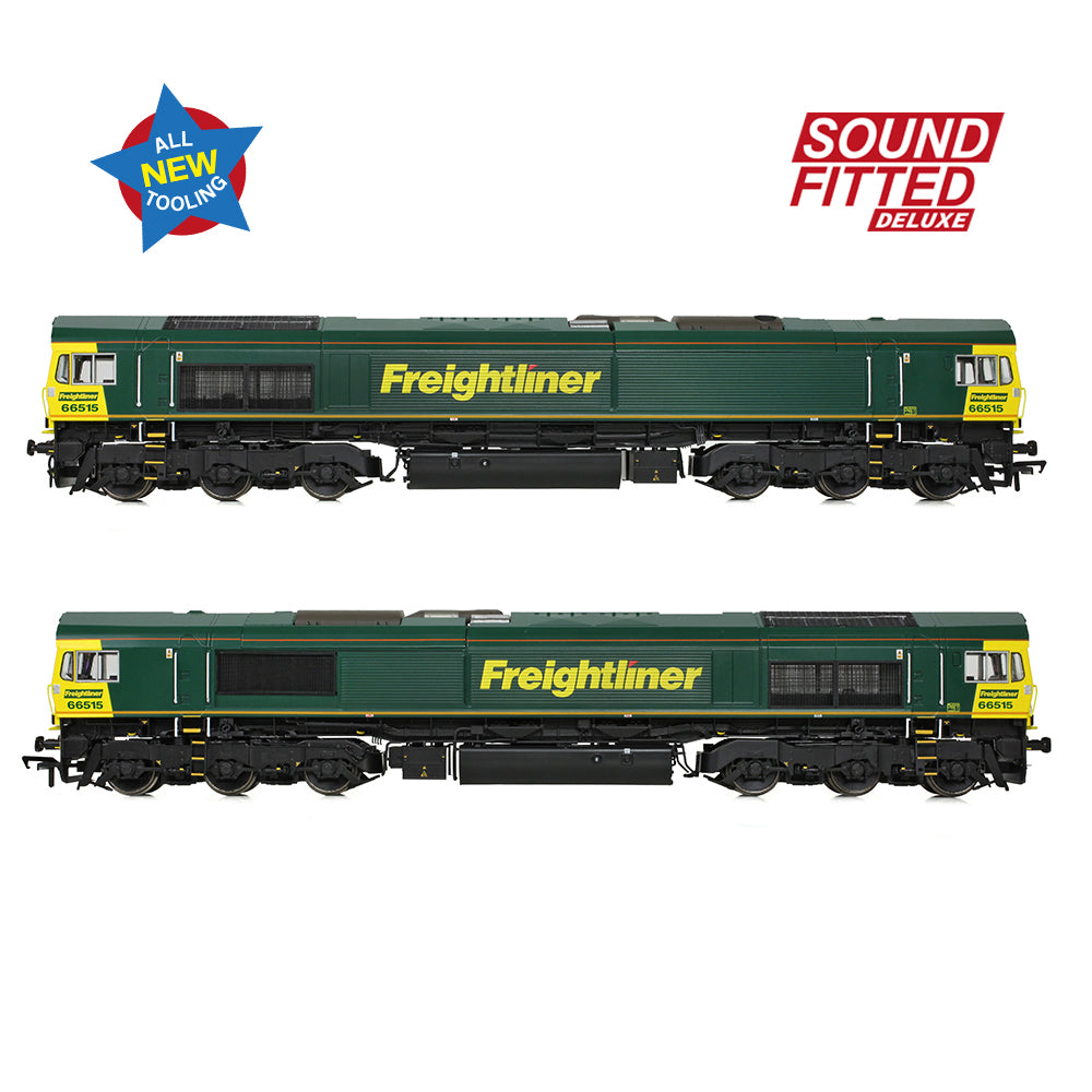 Bachmann 50-001SFX Class 66/5 66515 Freightliner Green OO Gauge *PRE ORDER £314.46*