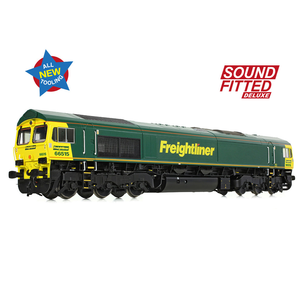 Bachmann 50-001SFX Class 66/5 66515 Freightliner Green OO Gauge *PRE ORDER £314.46*
