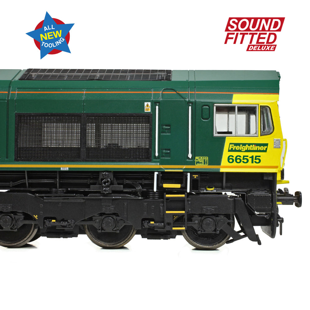 Bachmann 50-001SFX Class 66/5 66515 Freightliner Green OO Gauge *PRE ORDER £314.46*