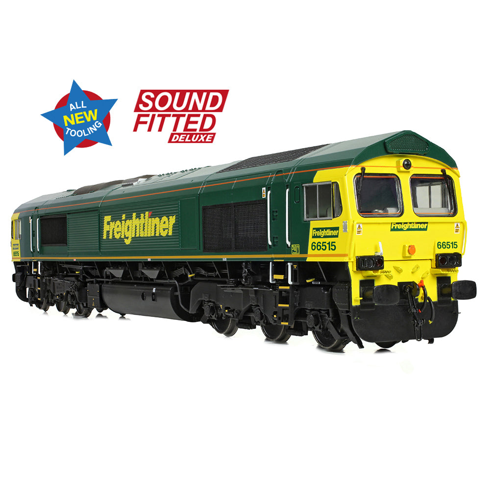 Bachmann 50-001SFX Class 66/5 66515 Freightliner Green OO Gauge *PRE ORDER £314.46*