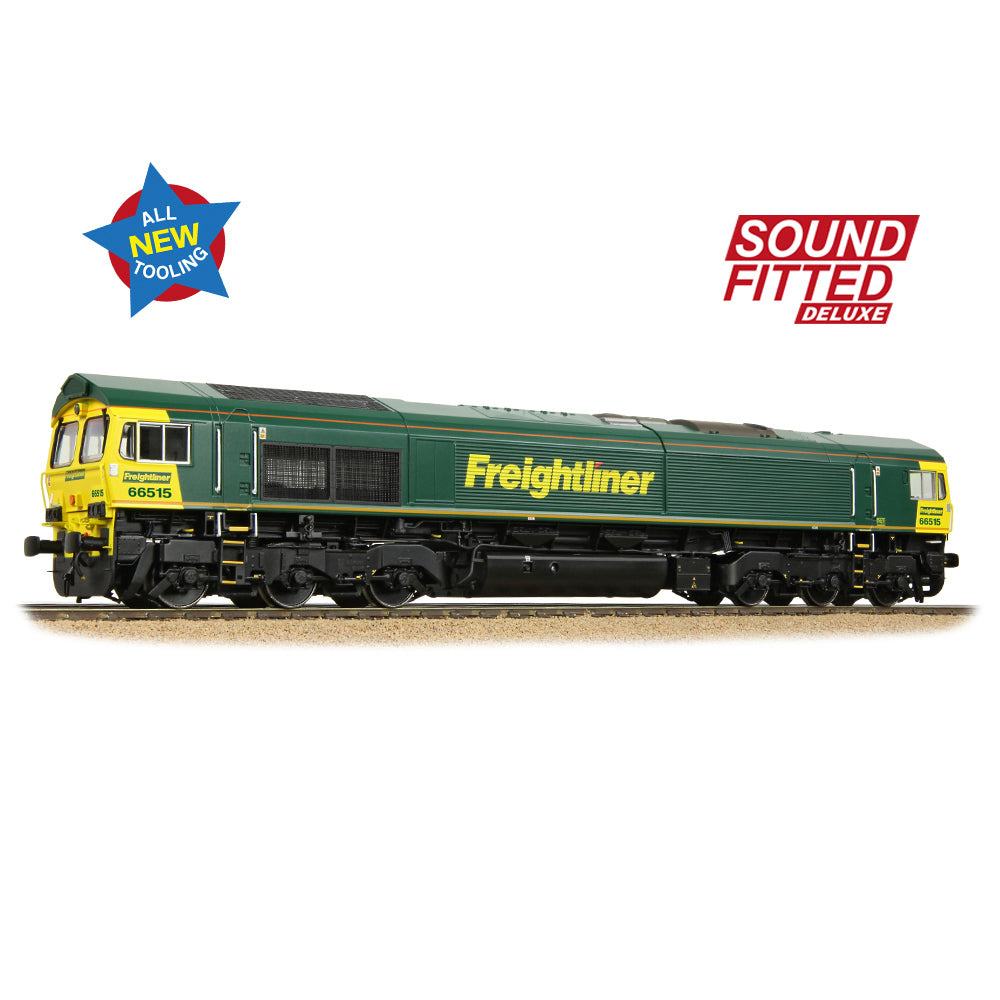 Bachmann 50-001SFX Class 66/5 66515 Freightliner Green OO Gauge *PRE ORDER £314.46*