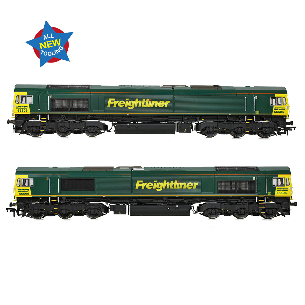 Bachmann 50-002 Class 66/6 66606 Freightliner Green OO Gauge *PRE ORDER £195.46*