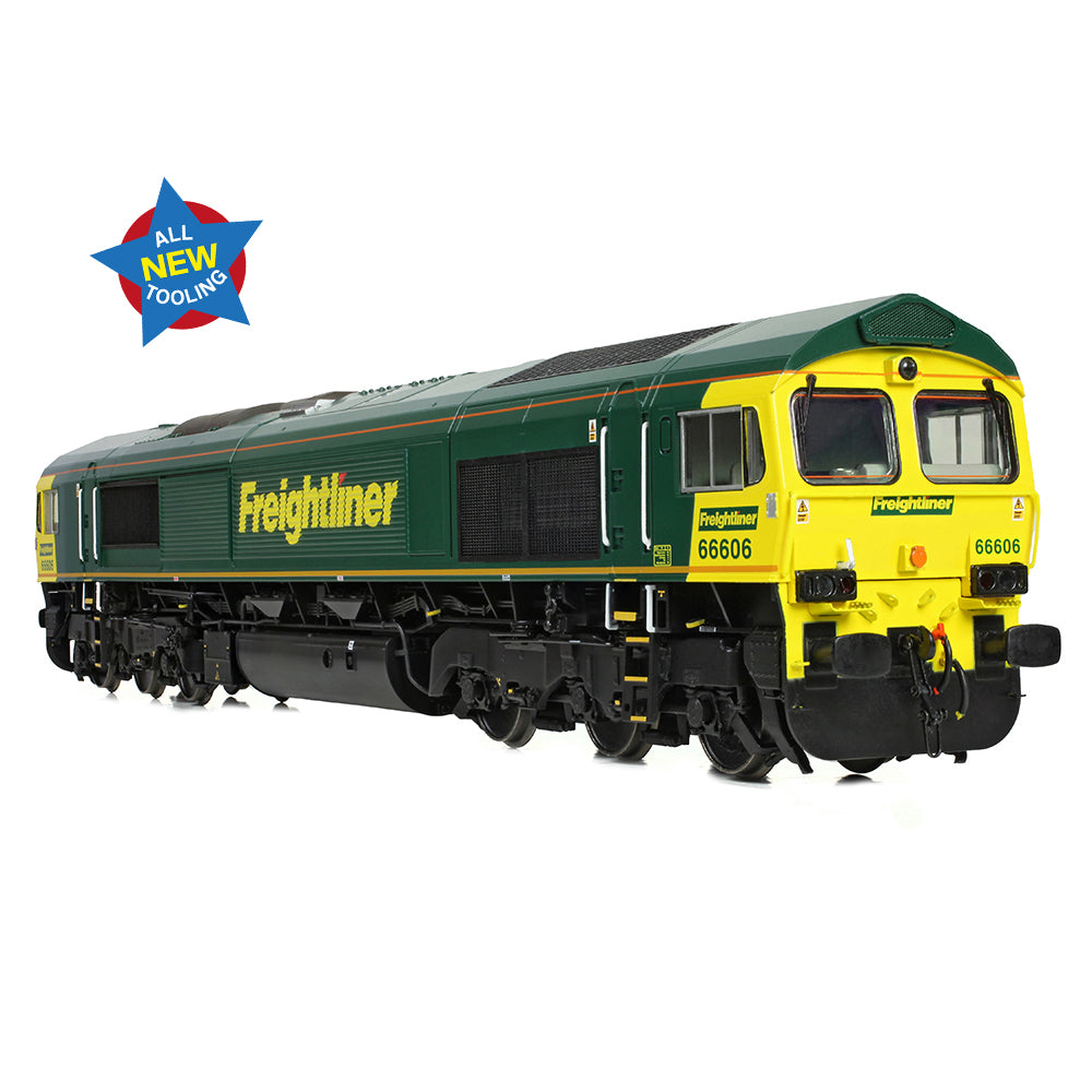 Bachmann 50-002 Class 66/6 66606 Freightliner Green OO Gauge *PRE ORDER £195.46*