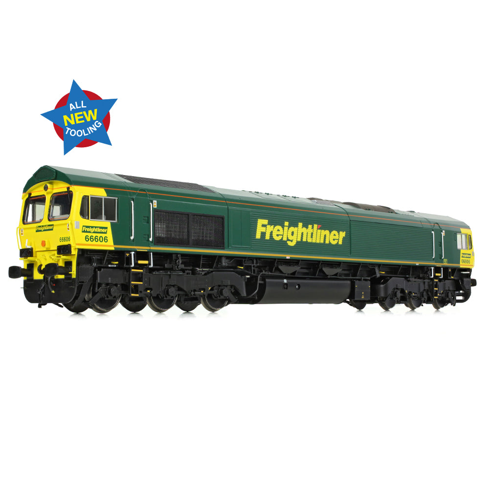 Bachmann 50-002 Class 66/6 66606 Freightliner Green OO Gauge *PRE ORDER £195.46*