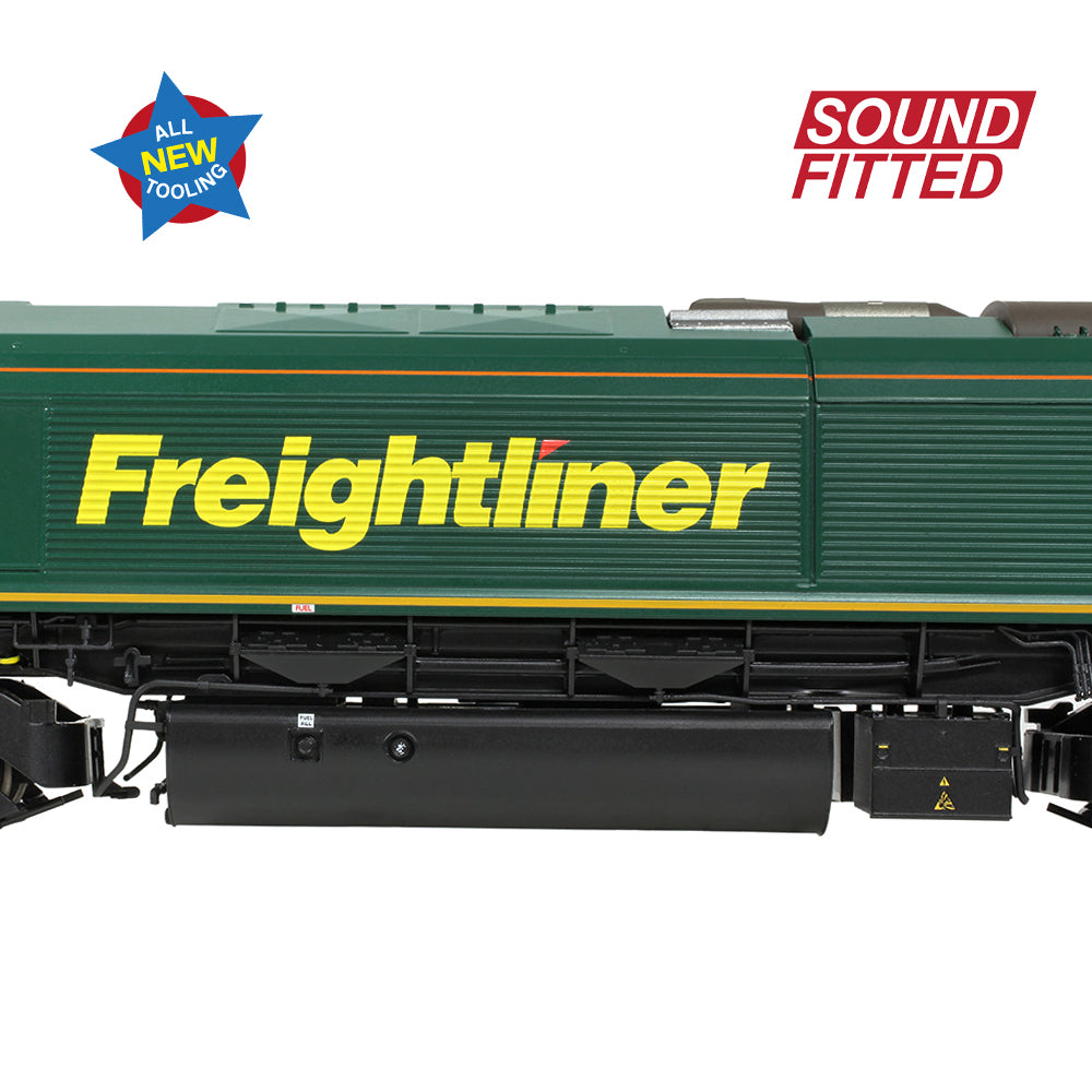 Bachmann 50-002SF Class 66/6 66606 Freightliner Green OO Gauge *PRE ORDER £288.96*