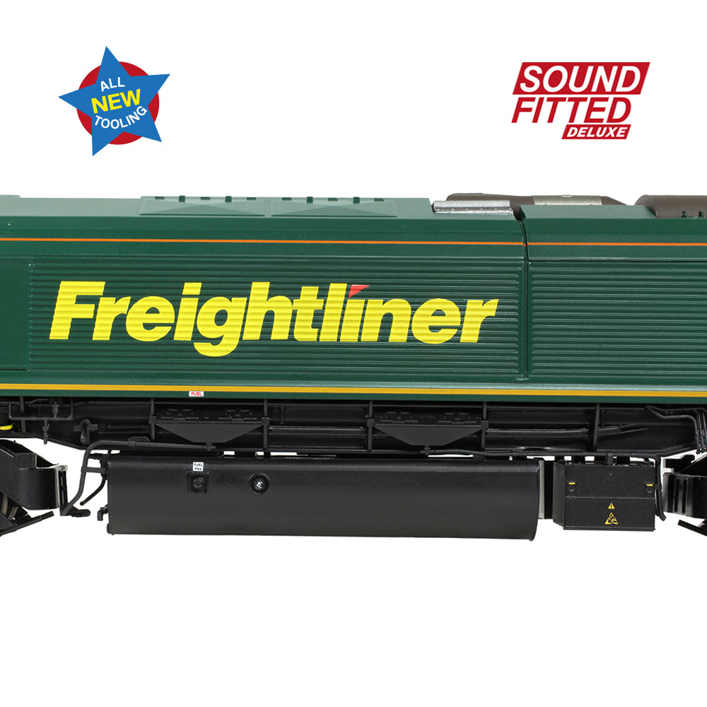Bachmann 50-002SFX Class 66/6 66606 Freightliner Green OO Gauge *PRE ORDER £314.46*