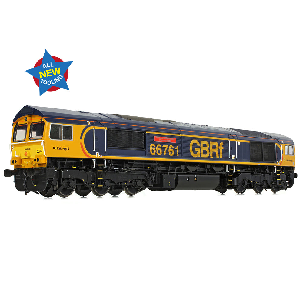 Bachmann 50-003 Class 66/7 66761 'Wensleydale Railway Association' GBRf Europorte OO Gauge *PRE ORDER £195.46*
