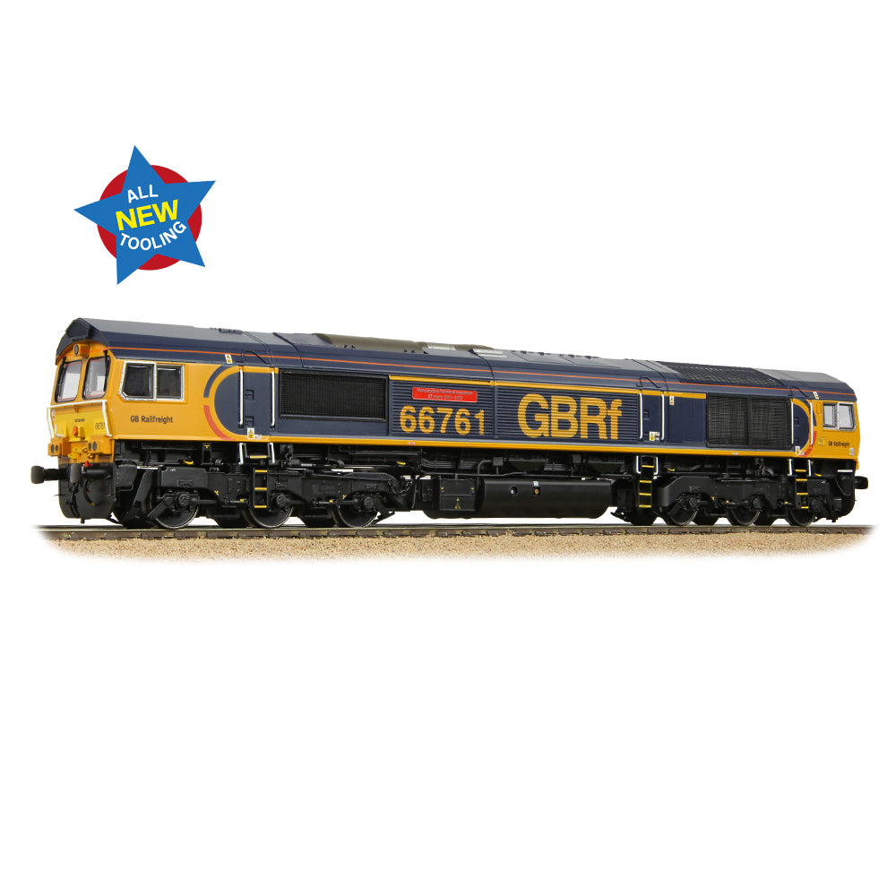 Bachmann 50-003 Class 66/7 66761 'Wensleydale Railway Association' GBRf Europorte OO Gauge *PRE ORDER £195.46*