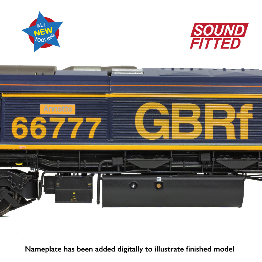 Bachmann 50-003ASF Class 66/7 66777 'Annette' GBRf Europorte OO Gauge *PRE ORDER £288.96*