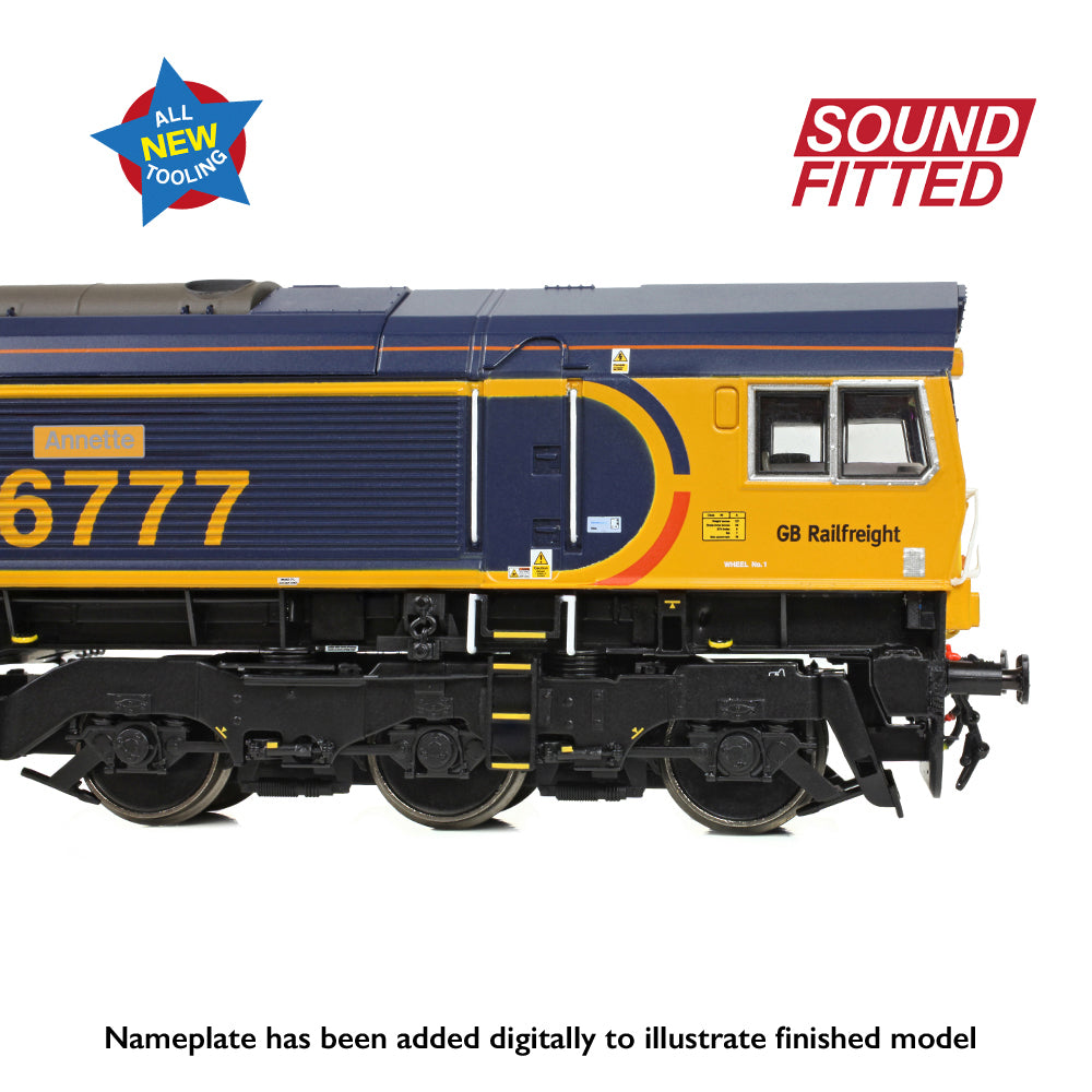 Bachmann 50-003ASF Class 66/7 66777 'Annette' GBRf Europorte OO Gauge *PRE ORDER £288.96*
