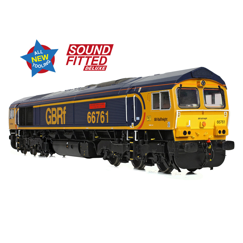 Bachmann 50-003SFX Class 66/7 66761 'Wensleydale Railway Association' GBRf *PRE ORDER £314.46*
