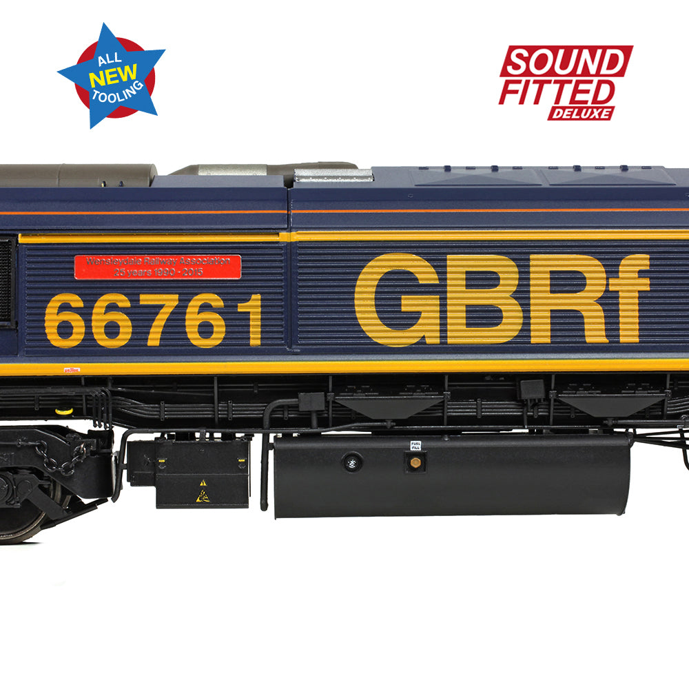 Bachmann 50-003SFX Class 66/7 66761 'Wensleydale Railway Association' GBRf *PRE ORDER £314.46*