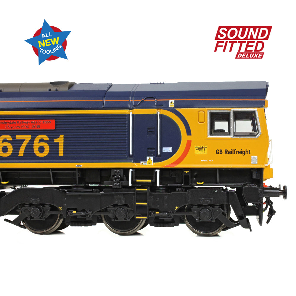 Bachmann 50-003SFX Class 66/7 66761 'Wensleydale Railway Association' GBRf *PRE ORDER £314.46*