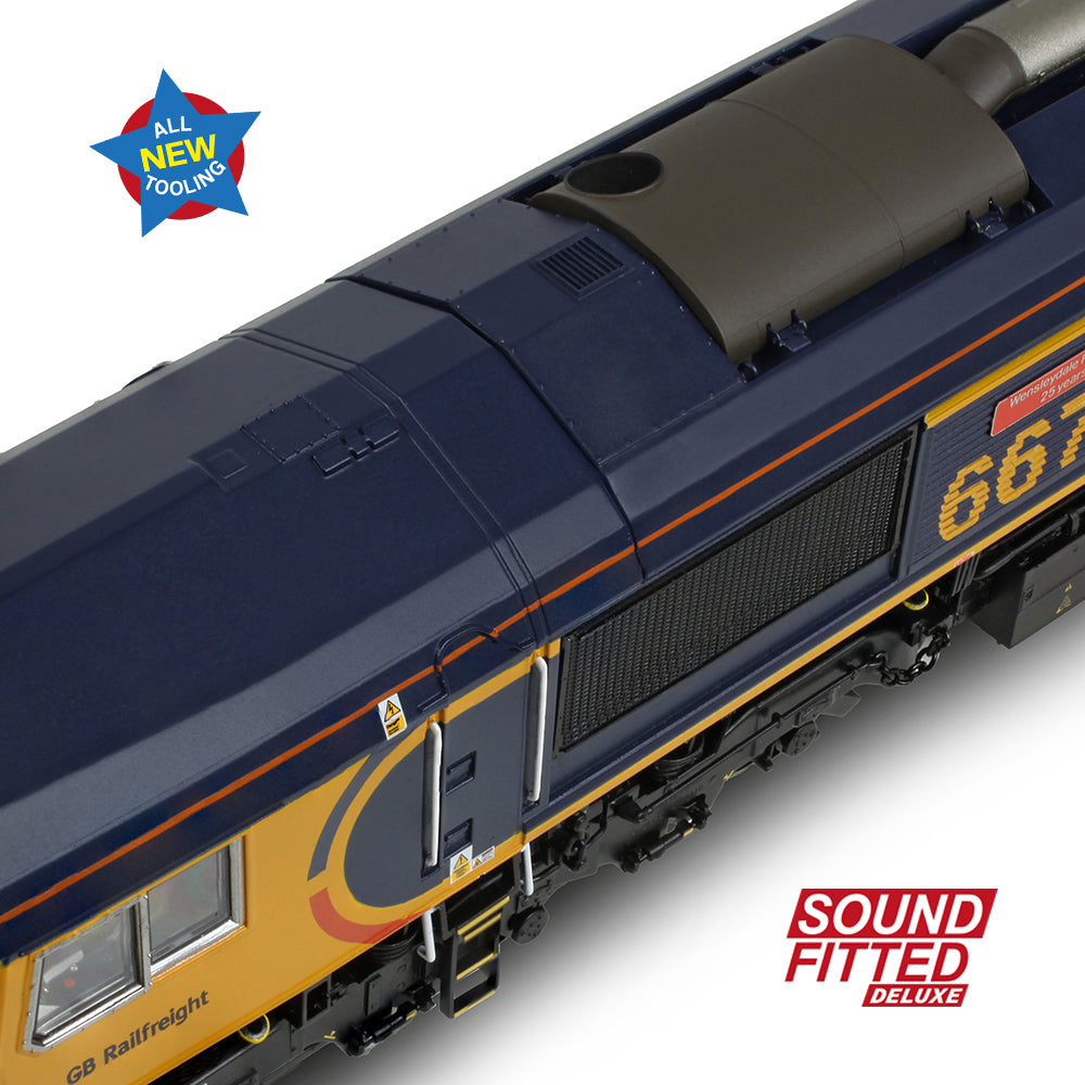 Bachmann 50-003SFX Class 66/7 66761 'Wensleydale Railway Association' GBRf *PRE ORDER £314.46*