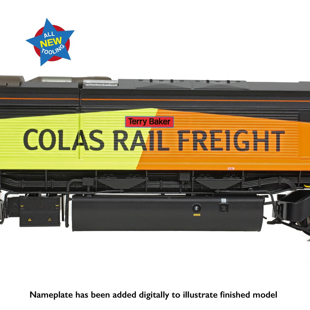 Bachmann 50-004 Class 66/8 66847 'Terry Baker' Colas Rail Freight OO Gauge *PRE ORDER £195.46*