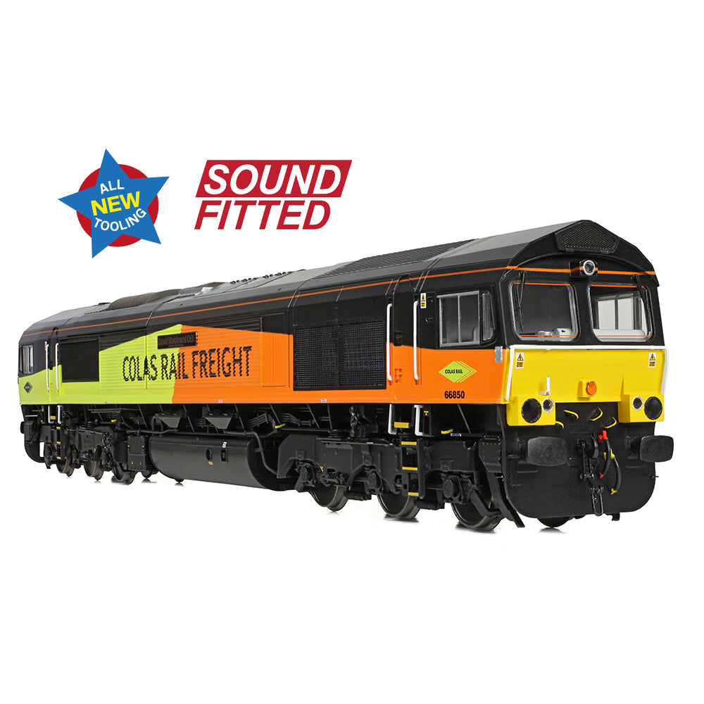Bachmann 50-004ASF Class 66/8 66850 'David Maidment OBE' Colas Rail Freight OO Gauge *PRE ORDER £288.96*