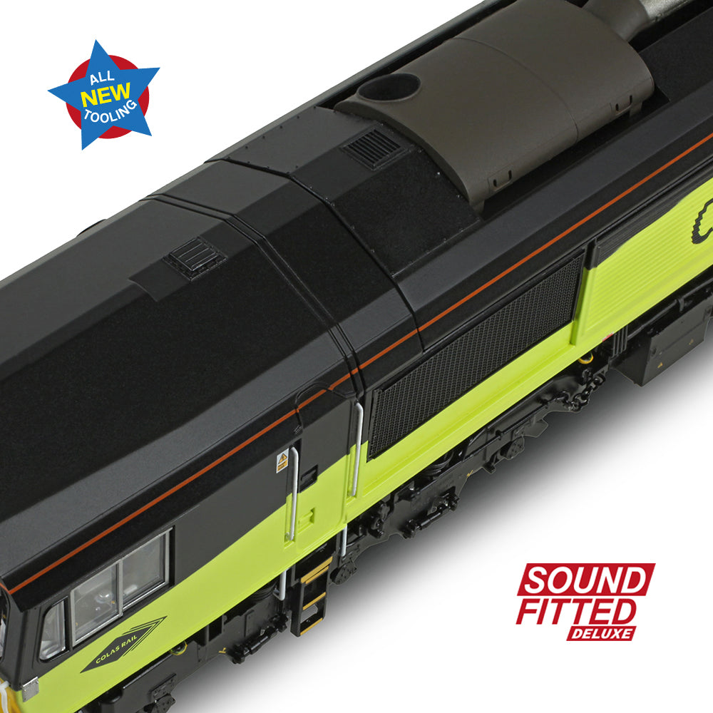 Bachmann 50-004ASFX Class 66/8 66850 'David Maidment OBE' Colas Rail Freight OO *PRE ORDER £314.46*