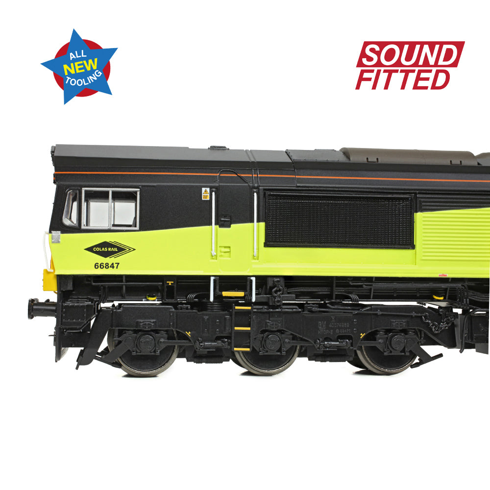 Bachmann 50-004SF Class 66/8 66847 'Terry Baker' Colas Rail Freight OO Gauge *PRE ORDER £288.96*