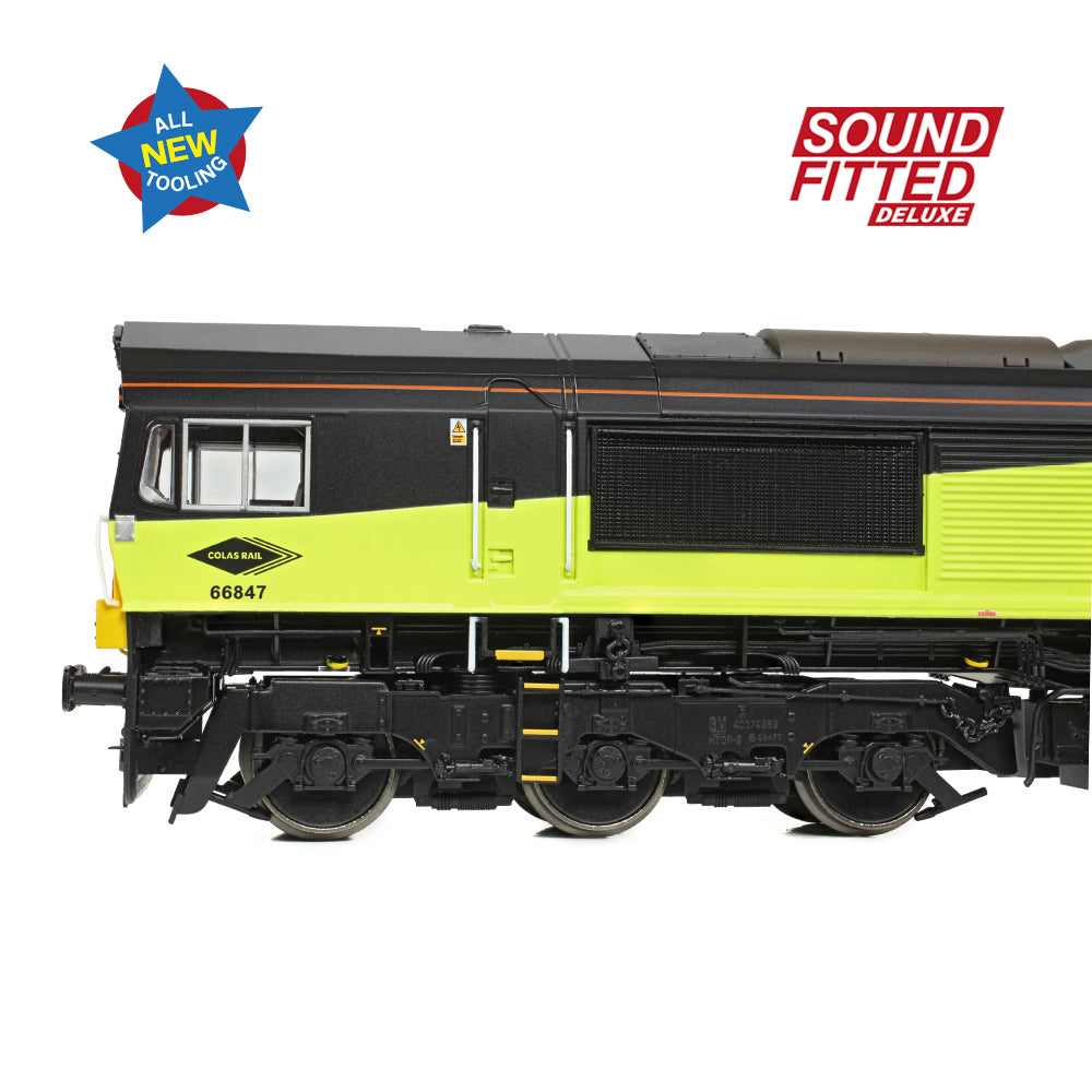 Bachmann 50-004SFX Class 66/8 66847 'Terry Baker' Colas Rail Freight OO Gauge *PRE ORDER £314.46*