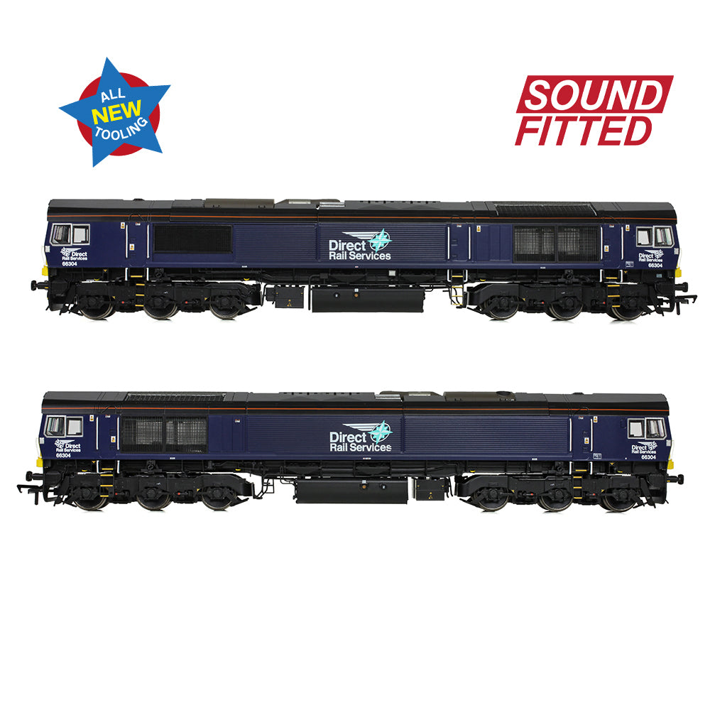 Bachmann 50-009SF Class 66/3 66304 DRS Compass (Small Logo) OO Gauge *PRE ORDER £288.96*