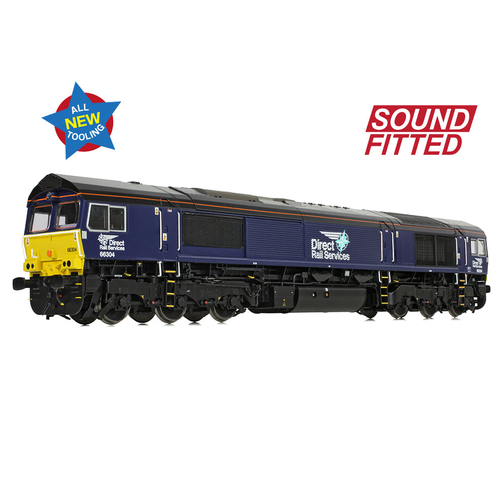 Bachmann 50-009SF Class 66/3 66304 DRS Compass (Small Logo) OO Gauge *PRE ORDER £288.96*