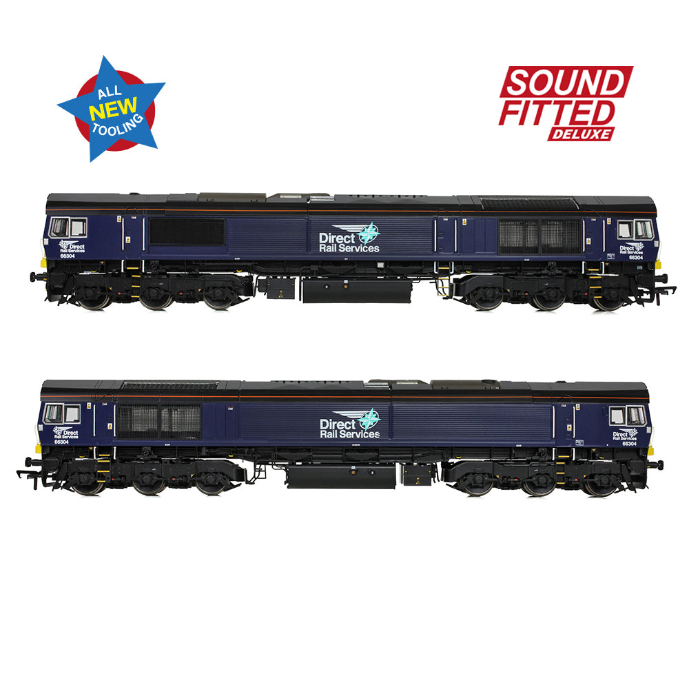 Bachmann 50-009SFX Class 66/3 66304 DRS Compass (Small Logo) OO Gauge *PRE ORDER £314.46*
