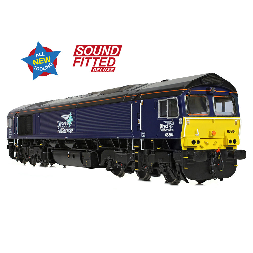 Bachmann 50-009SFX Class 66/3 66304 DRS Compass (Small Logo) OO Gauge *PRE ORDER £314.46*