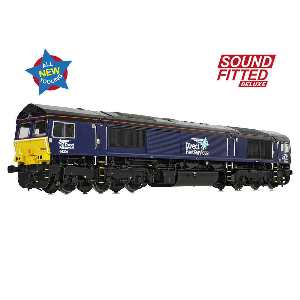 Bachmann 50-009SFX Class 66/3 66304 DRS Compass (Small Logo) OO Gauge *PRE ORDER £314.46*