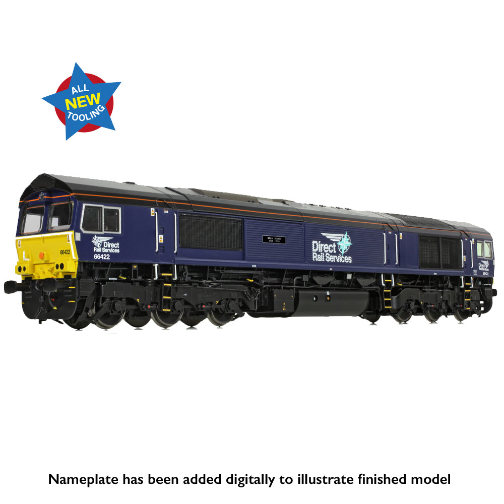 Bachmann 50-010 Class 66/4 66422 'Max Joule 1958-1999' DRS Compass (Small Logo) OO Gauge *PRE ORDER £195.46*