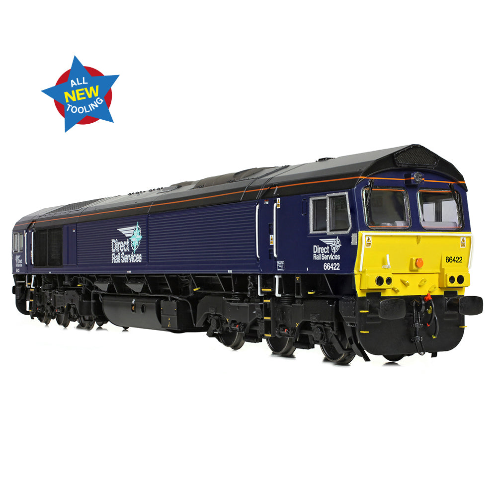 Bachmann 50-010 Class 66/4 66422 'Max Joule 1958-1999' DRS Compass (Small Logo) OO Gauge *PRE ORDER £195.46*