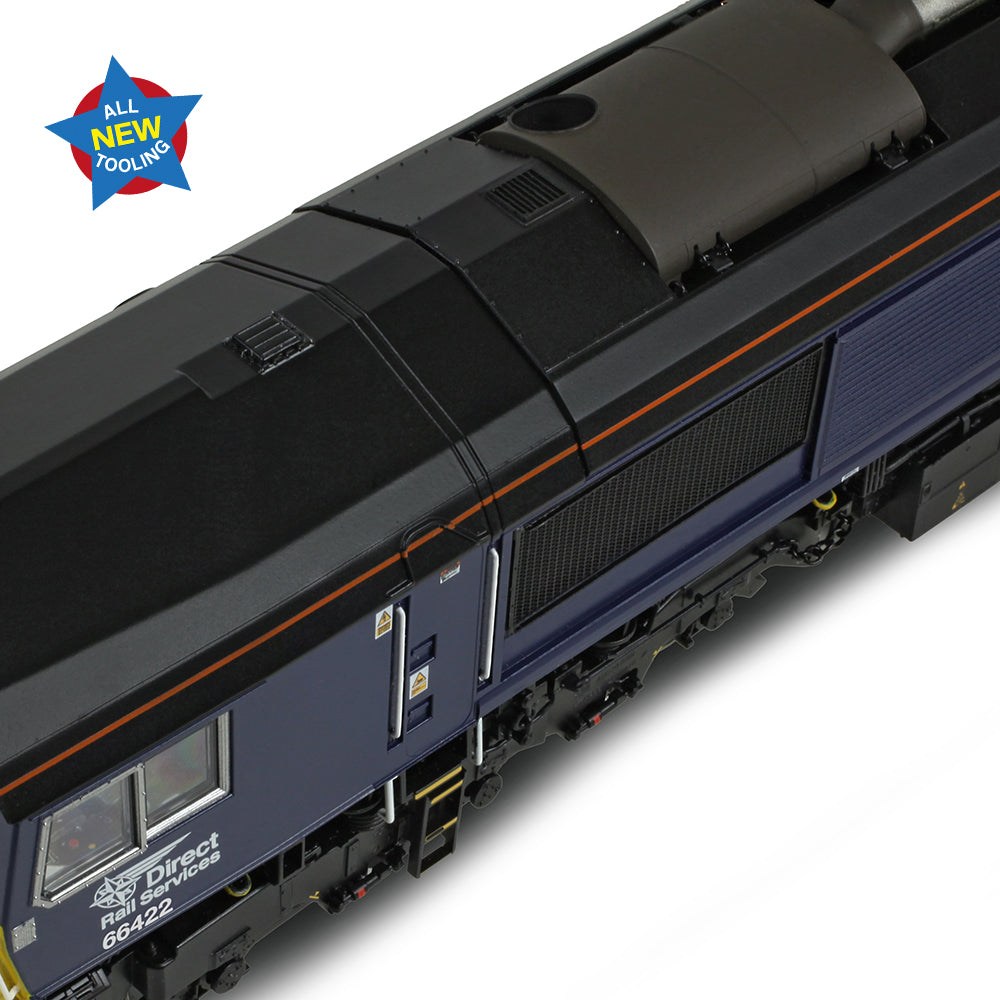 Bachmann 50-010 Class 66/4 66422 'Max Joule 1958-1999' DRS Compass (Small Logo) OO Gauge *PRE ORDER £195.46*