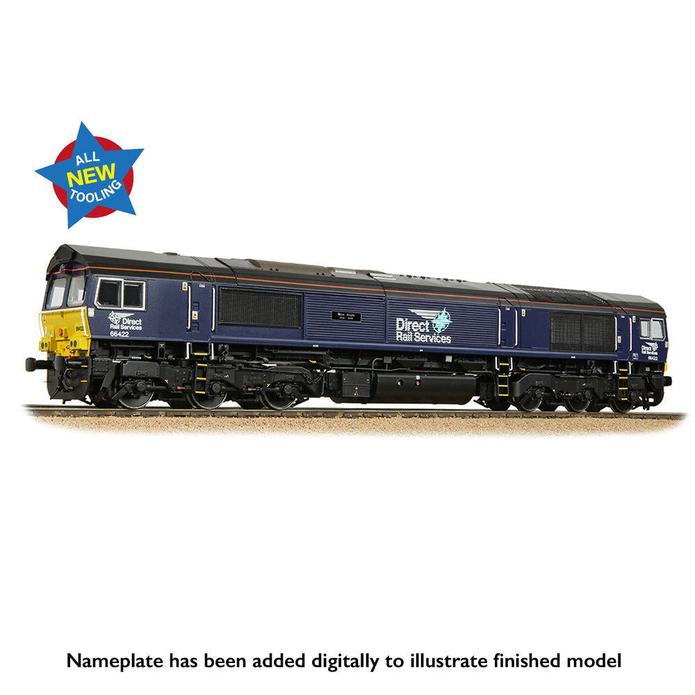 Bachmann 50-010 Class 66/4 66422 'Max Joule 1958-1999' DRS Compass (Small Logo) OO Gauge *PRE ORDER £195.46*
