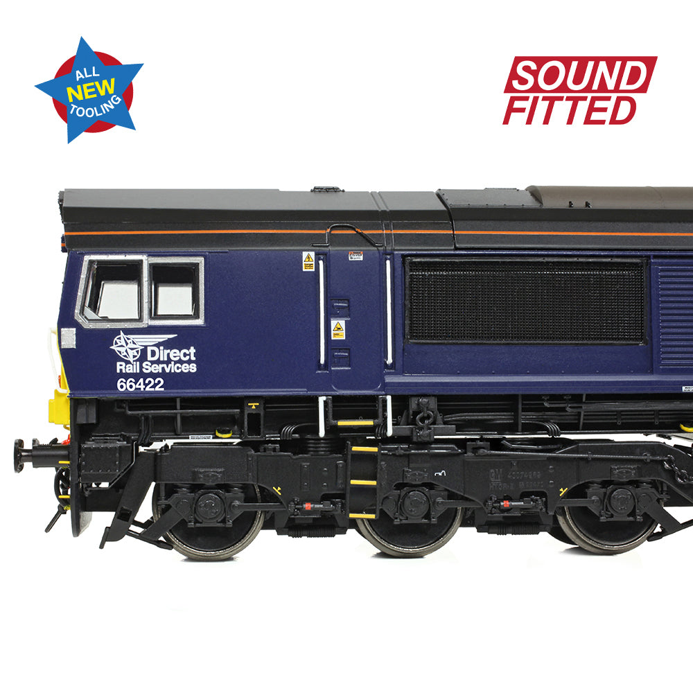 Bachmann 50-010SF Class 66/4 66422 'Max Joule 1958-1999' DRS Compass (Small Logo) OO Gauge *PRE ORDER £288.96*