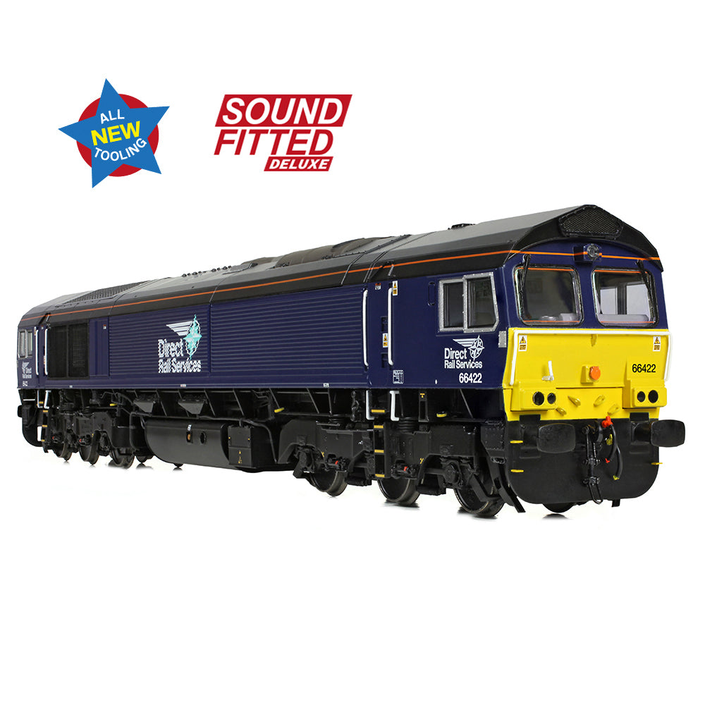 Bachmann 50-010SFX Class 66/4 66422 'Max Joule 1958-1999' DRS Compass OO Gauge *PRE ORDER £314.46*