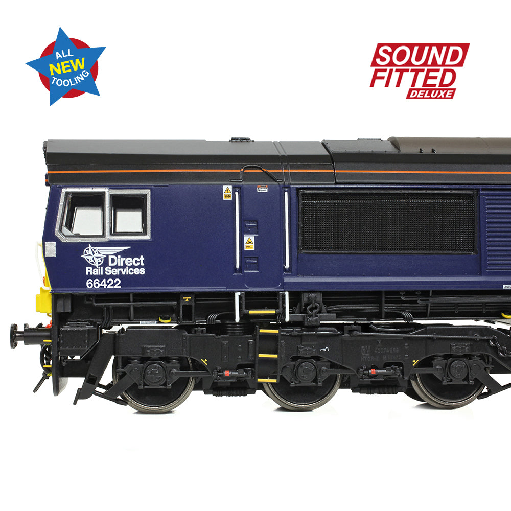 Bachmann 50-010SFX Class 66/4 66422 'Max Joule 1958-1999' DRS Compass OO Gauge *PRE ORDER £314.46*