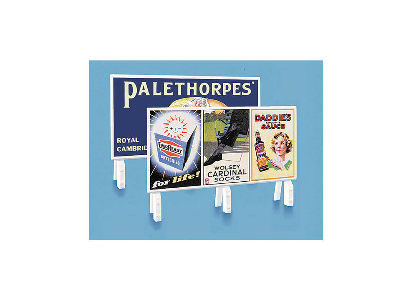 Modelscene 5039 Hoardings, Steam Era