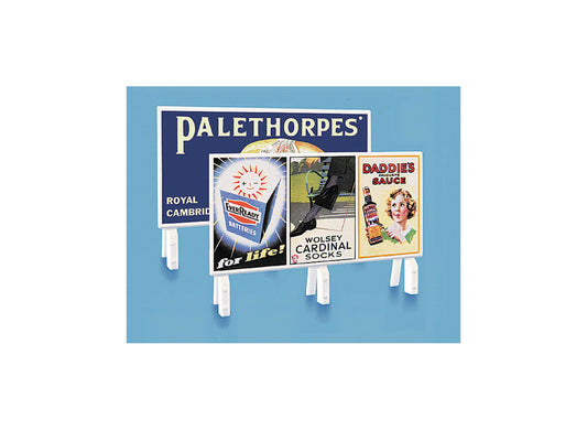 Modelscene 5039 Hoardings, Steam Era