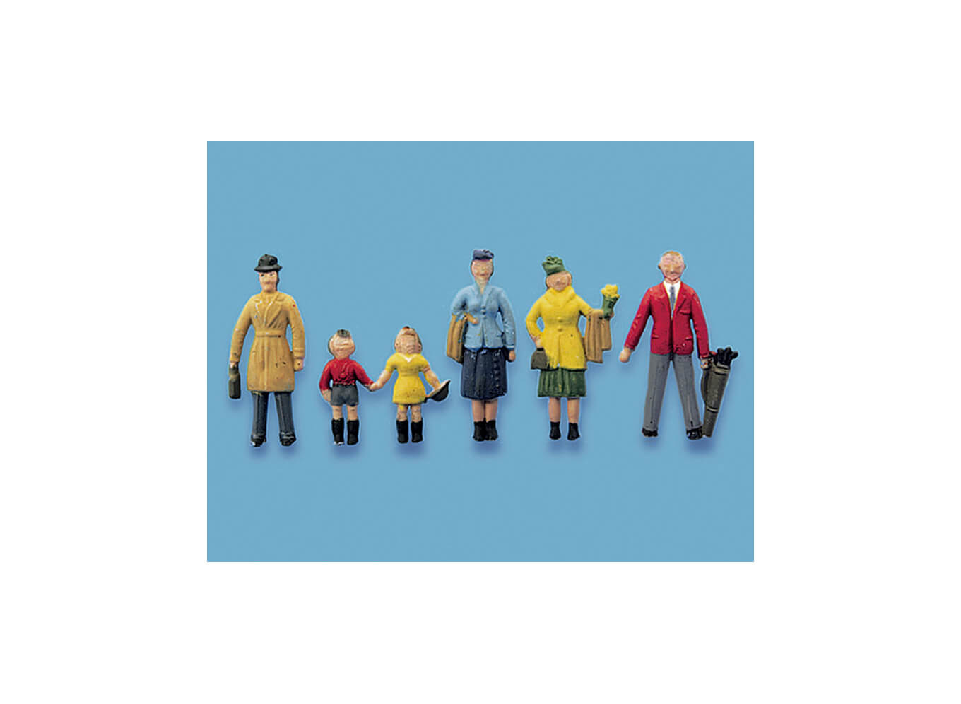 Modelscene 5057 Passengers, Standing, Set A