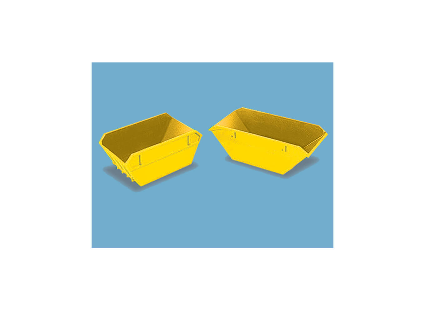 Modelscene 5088 Skips (Large & small), Yellow (no name)